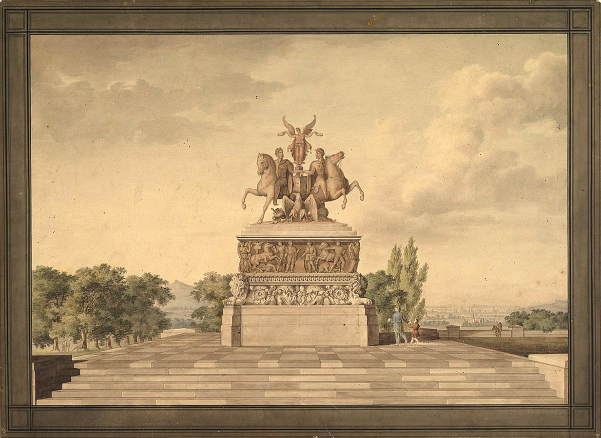 Design for a Monument of the Victory of Waterloo